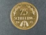 25 Schilling 1931, Au