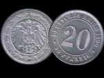 20 Pfennig 1890 E
