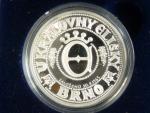 pamětní medaile 2008 Klub královny Elišky - II.výročí založení vinotéky, Ag999, 16g, hrana hladká, náklad 100 ks