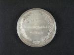 Stříbrná medaile F.J.I. Náhrada státu za hospodářské zásluhy, Ag, průměr 40 mm, německý text