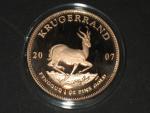 1 Krugerrand 2007, váha 1 unce čistého zlata, bezvadný stav