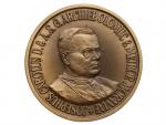 Olomouc arcibiskupství, Josef Karel Matocha - Intronizační medaile 1948, bronz, průměr 50 mm_