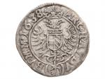 3 Krejcar 1638, mincovna Praha, Jakub B. Wolker_