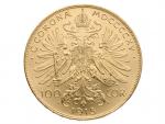 100 Korona 1915 Novoražba, 33.875g, 0.900 Au_