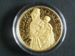 1997, Česká mincovna, zlatá medaile 2 Dukát 1997, Au 0,999,9, 7,78g, náklad 1300 ks