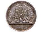 Braunschweig-Wolfenbüttel, Anton Ulrich 1704-1714 - AR medaile 1704,  Ag 45 mm, 43,68 g., Brockmann 447_