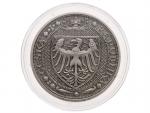 Stříbrná medaile Karlštejn, 0.999 Ag, 31,1g, náklad 1000ks_