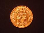 Řím - Císařství : Valentinianus II 375 - 392, AV-Solidus,  Mediolanum,  RIC 5e; C. 7; Depeyrot 2/2