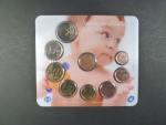 2009 ročníková sada euromincí k narození dítěte