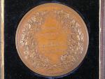 Bronzová medaile Honoris Causa London 1862, průměr 76.6 mm, původní etue