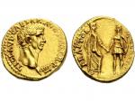 Řím - Císařství : Claudius,41 - 54, Aureus (7.64g), Lugdunum 44-45, RIC 29(R4). Calicó 376, velmi vzacny.