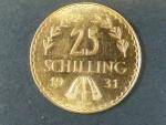 25 Schilling 1931, Au