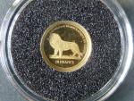 1 Francs 2009 - replika řecké mince,  Au 0,999, 0,5g, průměr 11 mm