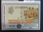 Luxemburg, oficielní sada mincí 1992