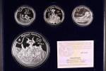 Sada euromincí Francisco de Goya, 3x 10 EUR, náklad 10000 ks. a 1x 50 EUR, náklad 6000 ks.