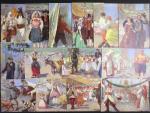 Císařské jubileum 1908 - 14 pohlednic vydaných k 60ti letům panování F.J.I. s motivem národnostních skupin patřících do říše