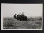 Fotopohlednice tank přes překážky, neprošlá 1930