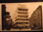 Brno, čb. fotopohlednice, baťův palác, prošlá 1932
