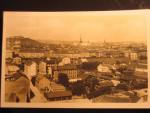 Brno, čb. fotopohlednice, celkový záběr, prošlá 1933