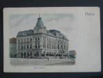 Přerov hotel Záložna, prošlá 1904