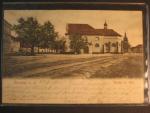 Kostelec n. L., bar. pohl. kostel sv. Víta, prošlá 1905