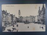 Pardubice náměstí, prošlá 1921