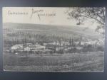 Luhačovice pohled k nádraží, prošlá 1907, bez zn.