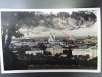 Kroměříž, ručně kolorovaná jako bouře od Kroměříže, prošlá 1936