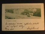 Lužná, čb. pohl. nádraží, prošlá 1903