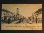 Rosice u Brna, čb. pohl. náměstí Palackého, prošlá 1905