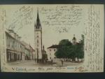 Čáslav náměstí, prošlá 1901