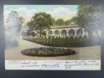 Kroměříž zámecká zahrada, prošlá 1904