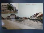 Konice náměstí, prošlá 1911