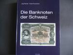 Specializovaný katalog bankovek Švýcarska, I.vydání 2003, 608 stran