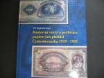 Bankovní vzory a perforace papírových platidel Československa 1919 - 1993, vydání 2010