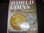 World Coins 1900 - 2000, 38th Edition, George S. Cuhaj, 210x275, brožované, 2303 str., soupis a ocenění mincí celého světa, černobílé vyobrazení, 38. vydání - 2010