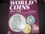 World Coins 1601 - 1700 + CD, 4th Edition, Colin R. Bruce, 210x275, brožované, 1439 str., soupis a ocenění mincí celého světa, černobílé vyobrazení, 4. vydání - 2008