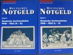Hans L. Grabowski, Manfred Mehl : Deutsche Serienscheine von 1918 - 1922, 2.vydání 2003, formát 14,8 x 21 cm, 1 + 2 díl